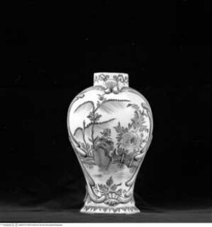 Vase mit Chinoiserien