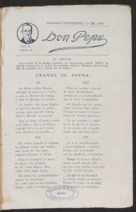 [Notas del editor] - Granos de arena