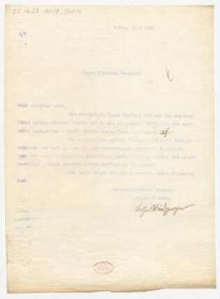 Brief an Heinrich Dessauer : 16.08.1915