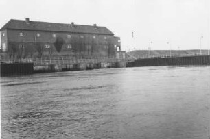 Schleuse und Sperrwerk Nordfeld/Eider