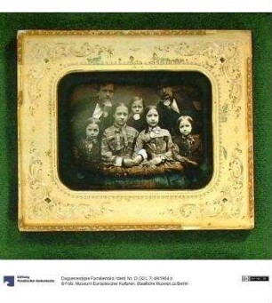 Daguerreotypie Familienbild