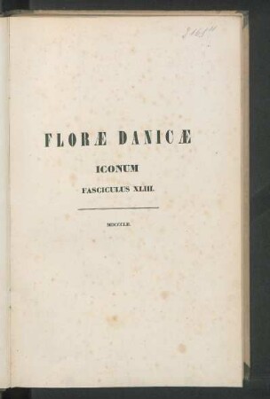 Flora Danica, Fasciculus XLIII
