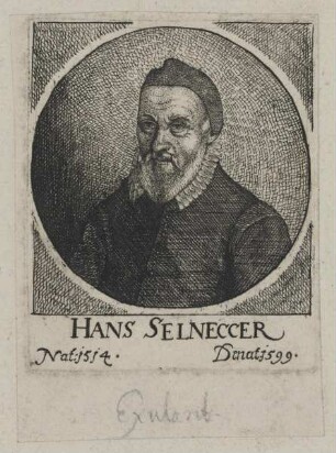 Bildnis des Hans Selneccer