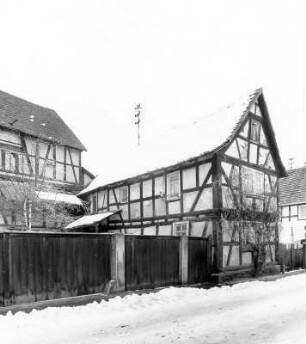 Fachwerkwohnhaus; Nidda, Mühlgasse 4