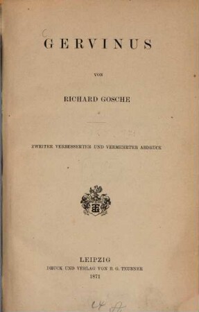 Gervinus