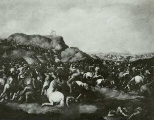 Die Schlacht der Israeliten mit den Amalekitern