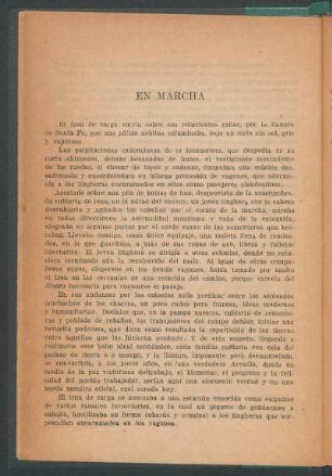 En marcha