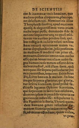 Henrici Cornelii Agrippae Ab Nettesheym, De Incertitvdine Et vanitate scientiarum declamatio inuectiua