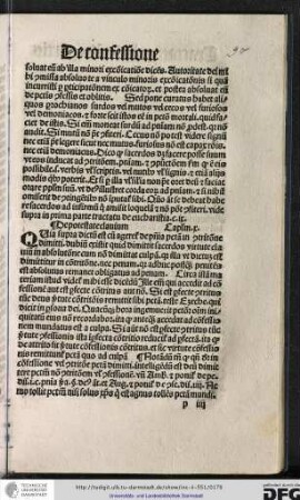 De potestate clavium, capitulum x.