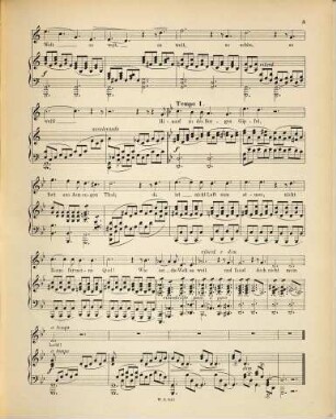 Drei Lieder : von Friedrich Ruperti ; für eine Sopranstimme und Pianoforte ; Op. 21