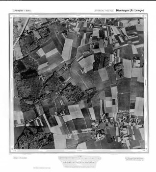 Nienhagen (Kr. Lemgo), Gauß-Krüger-Koordinaten: Rechtswert: 3476, Hochwert: 5766