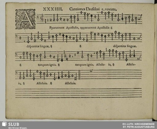 XXXIIII. Apparuerunt apostolis