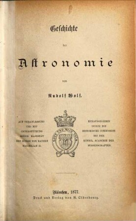 Geschichte der Astronomie
