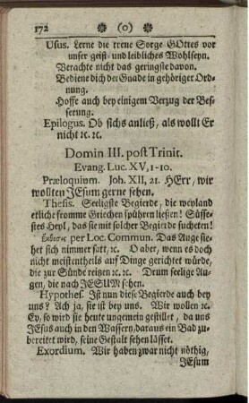 Domin. III. post Trinit.