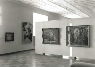 Dresden. Albertinum. Galerie Neue Meister. Raumaufnahme (Lovis Corinth)