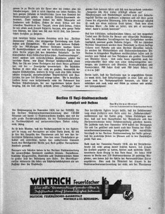 Berlins 13 Nazi-Stadtverordnete - Kampfzeit und Aufbau