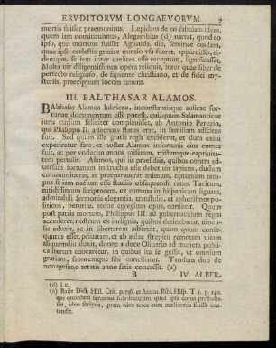 III. Balthasar Alamos