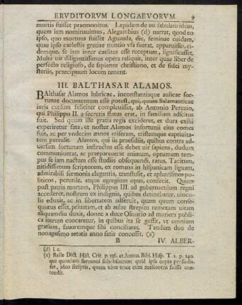III. Balthasar Alamos