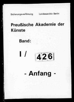 Neubau der akademischen Hochschulen für die bildenden Künste und für Musik in der Hardenbergstraße
