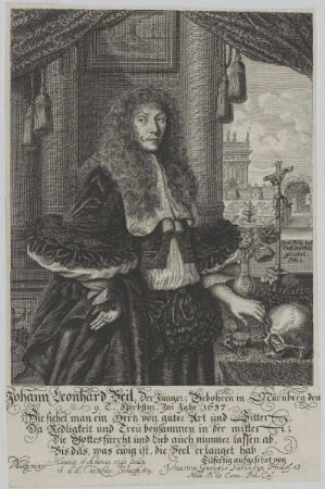 Bildnis des Johann Leonhard Beil