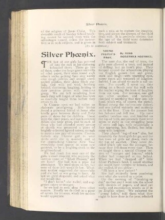 Silver phoenix