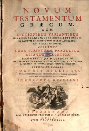 Novum Testamentum Graecum