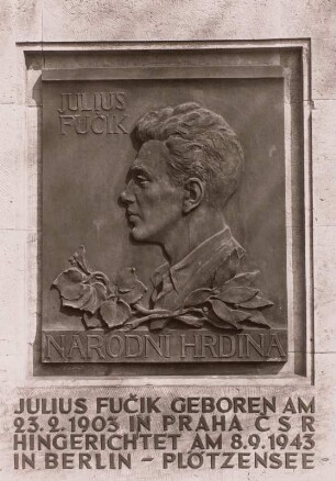 Denkmal für Julius Fucik