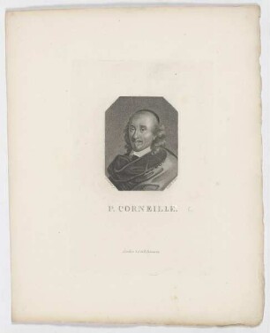 Bildnis des Pierre Corneille