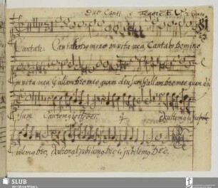 Usper, Francesco: Cantate dilecto meo et exsultate