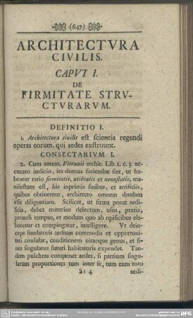 [XXIV.] Architectura Civilis