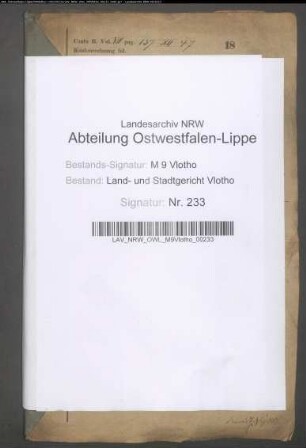 Erblasser: Cramer, geb. Blomberg; Ehepartner: Cramer: