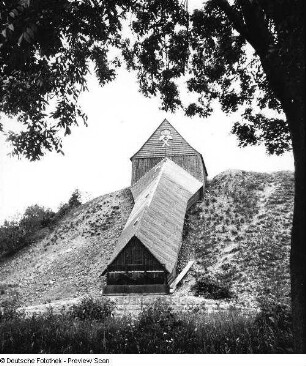 Johanngeorgenstadt, Schaarschacht, Erzsturzrolle an der Eibenstocker Straße