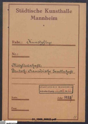 Deutsch-Französische Gesellschaft in Baden