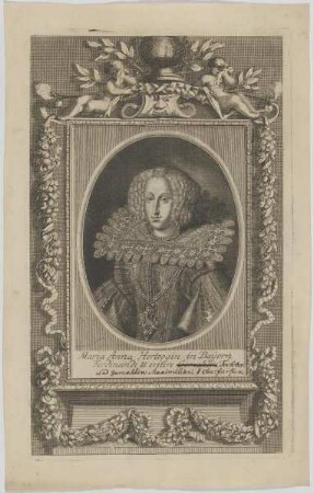 Bildnis von Maria Anna, Hertzogin in Bayern