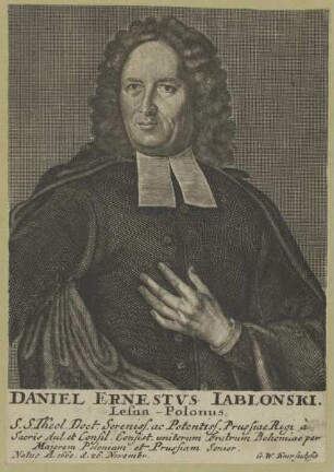Bildnis des Daniel Ernestus Jablonski