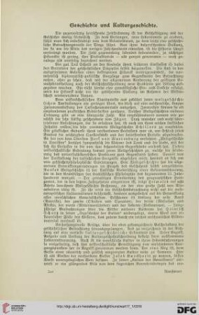 Literarischer Ratgeber des Kunstwarts für 1904, [7]: Geschichte und Kulturgeschichte