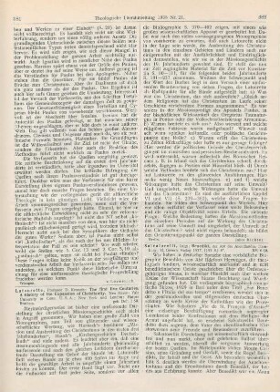 382-383 [Rezension] Salvatorelli, Luigi, Benedikt