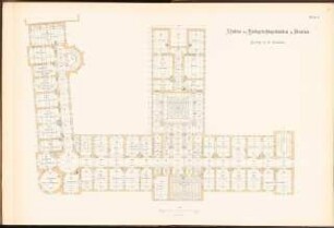 Amtsgericht, Breslau: Grundriss 2.OG 1:100