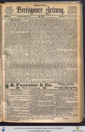 25.11.1900 (Zweites Blatt)