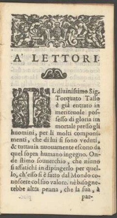 A Lettori.