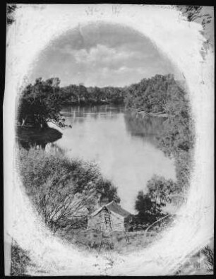 Mildura, Australien. The river "Murray" from "White Cliffs"