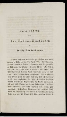 Lebensumstände