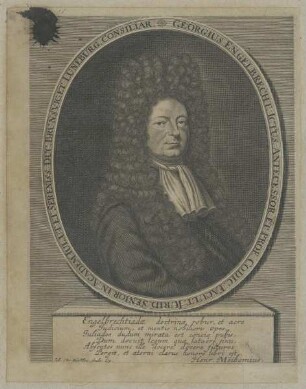 Bildnis des Georgius Engelbrecht