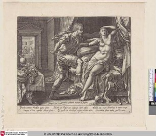 [Lukretia und Tarquinius; Tarquinius and Lucretia; Verkrachting van Lucretia]