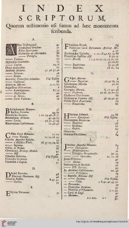 Index scriptorum