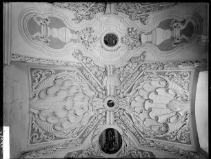 Schöntal Kloster Schöntal Abteikirche Sankt Joseph Sakristei Deckenmalerei Priester beim Messopfer und Christus erscheint den Jüngern