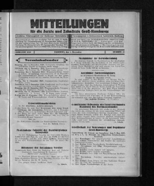 Jahrgang 1929, Hamburg, den 1. Dezember, Nummer 48