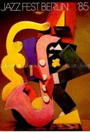 Programmheft zum Jazzfestival in Berlin (West) 1985