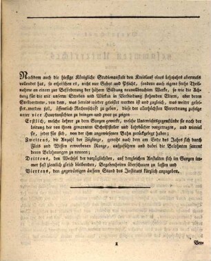 Jahresbericht : bekannt gemacht bei der öffentlichen Preiseaustheilung, 1816