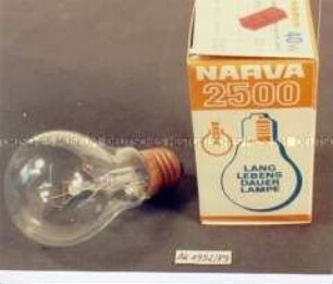 Langlebensdauerlampe "40 W" in Originalverpackung